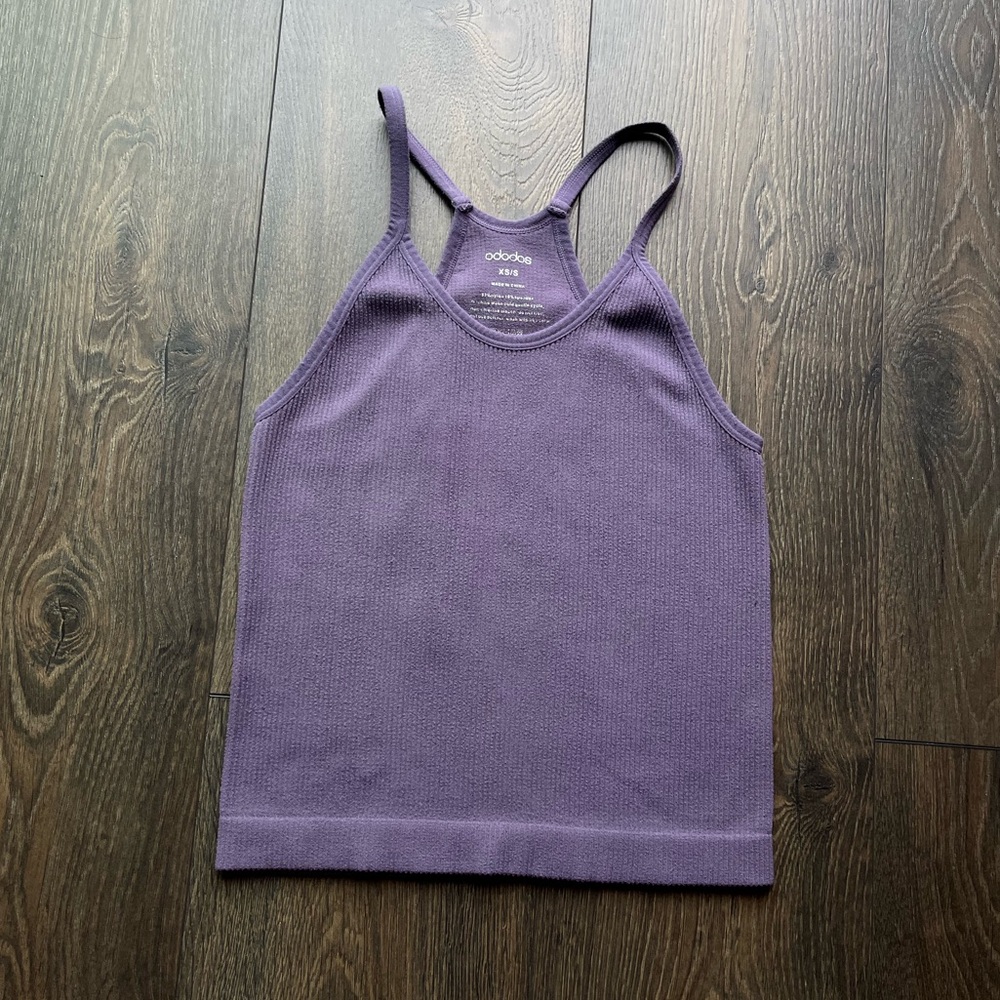 Ododos Purple Tank Top